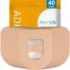 40 Pack Omnipod 5 Overpatches, Amolyfe Omnipod 5 Adhesive Patches Waterproof with Stretchable Strap, Optimized Split Backing for Easy Use, Breathable, Medical Adhesive (Tan) view 1