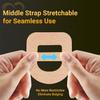 40 Pack Omnipod 5 Overpatches, Amolyfe Omnipod 5 Adhesive Patches Waterproof with Stretchable Strap, Optimized Split Backing for Easy Use, Breathable, Medical Adhesive (Tan) view 3