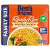 BEN'S ORIGINAL READY RICE Roasted Chicken Flavored Family Size Rice, Easy Dinner Side, 17.3 oz Pouch (Pack of 6) view 3