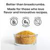 PORQ Pork Rind Panko Crumbs, Gluten Free, Keto Friendly, 10.5 oz Canister, 21 Servings + Create Sticker view 2