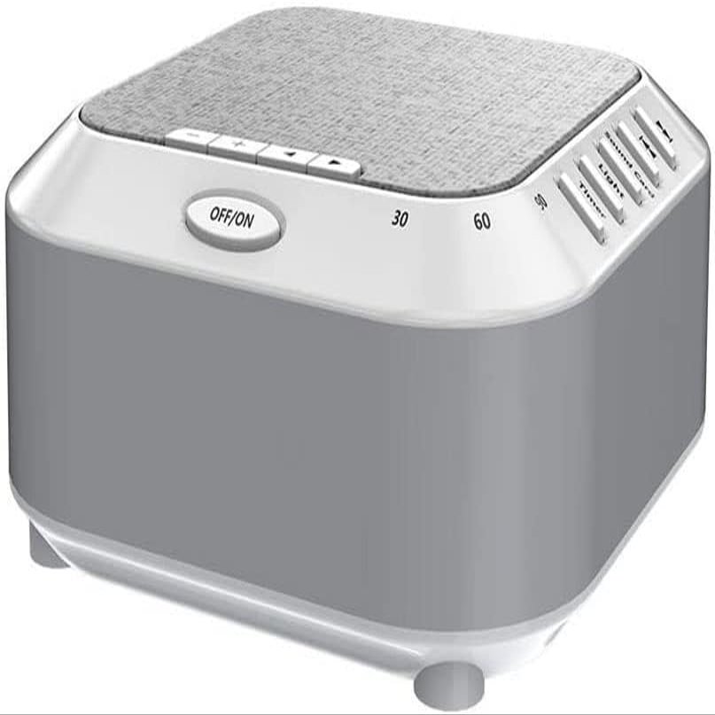 aiqiua White Noise Sound Machine | Portable Sleep Therapy for Home, Office, Baby & Travel,Adaptive Sound Technologies High Fidelity White Noise Sound Machine with White Noise and Sleep Timer