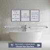 2-Pack Bathroom Safety 24"" Grab Bars - 1.5"" Dia. ADA Handrail/Tub Shower/304 Stainless Steel/Smooth, 2PK/1.5-SS-SM-24 view 2