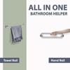 2-Pack Bathroom Safety 24"" Grab Bars - 1.5"" Dia. ADA Handrail/Tub Shower/304 Stainless Steel/Smooth, 2PK/1.5-SS-SM-24 view 3