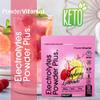 PowderVitamin Electrolytes Powder Plus (50 Servings) Raspberry Lemonade Electrolyte Powder Zero Calorie Keto, 0 Sugar, No Maltodextrin,1000mg Potassium,120mg Calcium,120mg Magnesium, Hydration Powder view 3