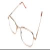 Calabria Telben Mod N Designer Oval Metal Reading Glasses +2.75 Gold Men Women Trendy Lightweight Readers Stylish Modern Eyeglass view 1