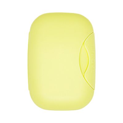 RADIUS Soap Travel Case, BPA-Free Recycled Plastic, Leakproof, Portable for Bathroom, Gym, Home, Camping - Lemon