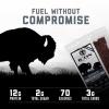 ICON Meats Bison and Beef Jerky Steak Strips, Savory Flavor, 8 High Protein Snacks Packs, 2 Strips per Pack, Low Sugar, Gluten Free, Natural, USDA Inspected, Made in the USA, Valentines Day Gifts for Him view 3