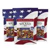 Wicked Mix Snack Mix with Mixed Nuts, Sweet & Salty Snacks Trail Mix with Almonds, Cashews, Pretzels, Pecans, Cranberry, Macadamia & Chocolates, Zero Trans Fat, Resealable Bag (Summer Edition, 3 Pack) view 1
