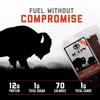ICON Meats Bison and Beef Jerky Steak Strips, Original, 8 High Protein Snack Packs, 2 Strips per Pack, Low Sugar, Gluten Free, Natural, USDA Inspected, Made in the USA, Valentines Day Gifts for Him view 4