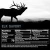 ICON Meats Elk and Beef Jerky Steak Strips, Savory Flavor, 8 High Protein Snacks Packs, 2 Strips per Pack, Low Sugar, Gluten Free, Natural, USDA Inspected, Made in the USA, Valentines Day Gifts for Him view 2