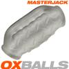 OXBALLS Masterjack Double Penetrator JO - Clear Ice view 2