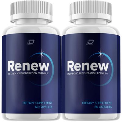 Indelo Renew Capsules Supplement, Renew Metabolic Regeneration Formula, Renew Pills, Renew Capsules Reviews, Renew Maximum Strength (2 Pack - 120 Capsules)