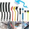12Pcs Crevice Cleaning Brush,Small Gap Cleaning Brushes for Cleaning Bathroom,Kitchen,Window Grooves,Corners, Sinks, washbasins, Showers, faucets, bathtubs, Gas Stove and Tiles view 1