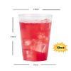 12 oz Clear Aviation Cups Plastic Dessert Cups Clear Cups Plastic Cups Disposable Clear Plastic Cups Plastic Cocktail Glasses for Weddings, Thanksgiving, Christmas and Parties (12 oz.,80 Count) view 2