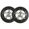 10 Inch Replacement Wheels for Wheelchair, Electric Wheelchair Replace Accessories, Rollator Wheels Parts for Wheelchairs view 1