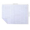 Antique Newspaper Gift Tissue Paper Bulk Large Floral Wrapping Paper Book Clothes Jewelry White and Gold Wrap Paper 28pcs Mother's Day Birthday Gift Packaging DIY Craft 27.5x19.7 Inch (1 White Gold) view 2