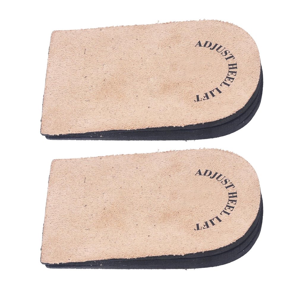 Taller Cushion Shoes Insoles3 Layer Heel Insert,Height Increase Shoes InsolesforBoys' (L)