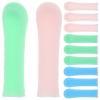 Baluue 15pcs Ear Wax Removal Sleeves Soft Silicone Ear Spoon Covers Replacement Sleeves for Boys and Girls Adults Accessories view 1