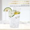 12 oz Clear Aviation Cups Plastic Dessert Cups Clear Cups Plastic Cups Disposable Clear Plastic Cups Plastic Cocktail Glasses for Weddings, Thanksgiving, Christmas and Parties (12 oz.,100 Count) view 3