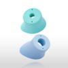 Fullicon 2-Pack Eye Drop Guide for Seniors, Soft & Reusable Eye Drop Dispenser for Elderly, Fits Most Eye Drop Bottles, Easy Eye Dropper Aid with Light Points for Accurate Application (Blue & Green) view 1