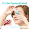 Fullicon 2-Pack Eye Drop Guide for Seniors, Soft & Reusable Eye Drop Dispenser for Elderly, Fits Most Eye Drop Bottles, Easy Eye Dropper Aid with Light Points for Accurate Application (Blue & Green) view 4