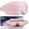 Clbxzwc 3D Advanced Eye Mask for SleepingUltra Delicate Soft Skin Friendly Eye mask100% Blackout Sleep Eye Mask for Sleep, Eyelash Extension Sleep mask view 1
