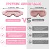 Clbxzwc 3D Advanced Eye Mask for SleepingUltra Delicate Soft Skin Friendly Eye mask100% Blackout Sleep Eye Mask for Sleep, Eyelash Extension Sleep mask view 2