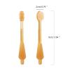 Mllepjdh Infant Toothbrush Set for Training and Teething Baby Silicone Tongue Cleaner Toddlers First Toothbrush Set Shower Gift Tongue Cleaner view 3