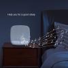 Sleep Aid 18 Sounds White Noise Sound Machine Auto Off Timer Rest Baby Soothing Portable Gray and White Crude Sound Machine view 3