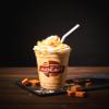 MOCAFE Salted Caramel Frappe Mix, Premium Blended Iced Colombian Coffee powder, Create Instant Crave-Worthy Specialty Drinks, 3 lbs. bag view 2