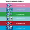 Snackivore Orbit Gum Bulk Variety 6 Pack. Sugar Free Gum, Chewing Gum, Bulk Gum Packs, Mint Gum, Spearmint Gum, Sugarless Gum, Pack of Gum, Orbit Gum Pack view 2