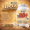 BOA Isolate Protein with Vitamin B6 and Zinc - Low-Sodium Whey Protein Isolate 25g of Protein per Scoop - (Creamy Vanilla - 40 Servings) view 4