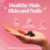 Fungiments Super Cute - Mushroom Supplement - Chaga Mushrooms, Biotin, Collagen Peptides, Keratin, Vitamin C, Bamboo Extract - Healthy Skin and Smooth Wrinkles (30 Mushroom Gummies) view 4