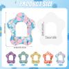 25pcs Adhesive Patches for Omnipod, Waterproof Sensor Covers Sweatproof Flower Print Sensor Stickers Adhesive Tape Compatible with Omnipod 5 Overpatch Protection (5 Styles) view 2