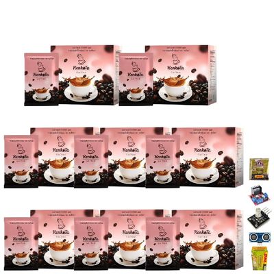 Generic 10 Sachets/Box (200g) Kenkota Instant Coffee By Kratae Roasted Arabica CoffeeSnack Delicious Mellow Set 8 By Beautygoodshop [Get Free For You Beauty Gifts], Large
