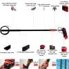 JOMRTS Window Cleaning Pole/Water Fed Telescopic Brush/Extendable Suitable for Photovoltaic Panel Cleaning Trucks Windows, 3.6m (30cm Brush Head 7.2m Rod) view 2