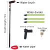 JOMRTS Window Cleaning Pole/Water Fed Telescopic Brush/Extendable Suitable for Photovoltaic Panel Cleaning Trucks Windows, 3.6m (30cm Brush Head 7.2m Rod) view 3
