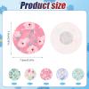 25pcs Sensor Covers for Libre 2/3, Waterproof Adhesive Patches CGM Tape Floral Pattern Monitor Patch Sweatproof Sensor Stickers Overpatch Compatible with Libre (5 Styles) view 2
