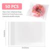 Docvania Clear Resealable Cellophane Bags 4 X 6 Inch Self Sealing Cellophane Bags, 50Pcs Cookie Bag with Seal Packaging Treat Bag for Wrapping Bread, Soaps, Candies and Party Favors view 2