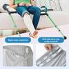 2-Pack Tear Away Post Surgery Boxers Briefs for Men, Full Open Stick-on Briefs, Disabled Adaptive Underwear, W29 Brown view 2