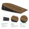 Adjustable Heel Lift Inserts for Shoes - Pack of 1 Bukihome 4 Layers Shoe Lifts for Uneven Legs,Heel Pain,Heel Spur,Sports Injuries,Height Increase Inserts Shoes,Small (Women's 4-8.5) view 4