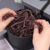 VGOODALL 2LB Crinkle Paper Filler, Dark Brown Shredded Confetti Paper for Gift Basket Filling Birthday Party Gift Box Wrapping Stuffing Supplies view 3