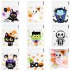 CCINEE 240pcs Halloween Treat Bags Clear Self-adhesive Candy Bags Cellophane Plastic Cookie Bags for Party Favors Halloween Decoration view 3