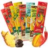 SOLELY - Organic Fruit Jerky Variety Pack - 8 Flavors, 8 Individually Wrapped Fruit Strips - Fruit Leather - Healthy Snacks for Adults & Kids - Non GMO, Vegan - 0.8oz (23g) view 1