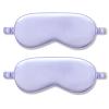 2Pack Silk Sleep Mask,IEKEODI Eye Mask for Sleeping,Elastic Blackout Eye Mask & Blindfold for Full Night's Sleep,Travel and Nap(Purple) view 1