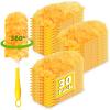30 Pack 360 Dusters Refills for Swiffer Dusters, Unscented Heavy Duty Duster Kit Disposable Dusters Refills with 1 Handle for Cleaning Furniture, Blinds, Ceiling Fans view 1