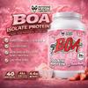 BOA Isolate Protein with Vitamin B6 and Zinc - Low-Sodium Whey Protein Isolate 24g of Protein per Scoop - (Strawberry - 40 Servings) view 4