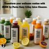 JRINK by Pure Easy Juice Cleanse, Cold Pressed Detox Drink with Organic 4 Day-Healthy Vegetable and Fruit Juice, Frozen Pressed Juice Cleanse, 24 Bottles, 16oz Each view 4