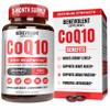 Benevolent Pure CoQ10 200mg Softgels with BioPerine for Max Absorption, Ubiquinone Coenzyme Q10 Supplement for Heart Health, Energy Production, Healthy Aging & Antioxidant Support, 100 Softgels view 1