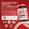 Benevolent Pure CoQ10 200mg Softgels with BioPerine for Max Absorption, Ubiquinone Coenzyme Q10 Supplement for Heart Health, Energy Production, Healthy Aging & Antioxidant Support, 100 Softgels view 4